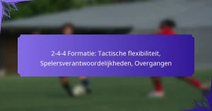 2-4-4 Formatie: Tactische flexibiliteit, Spelersverantwoordelijkheden, Overgangen